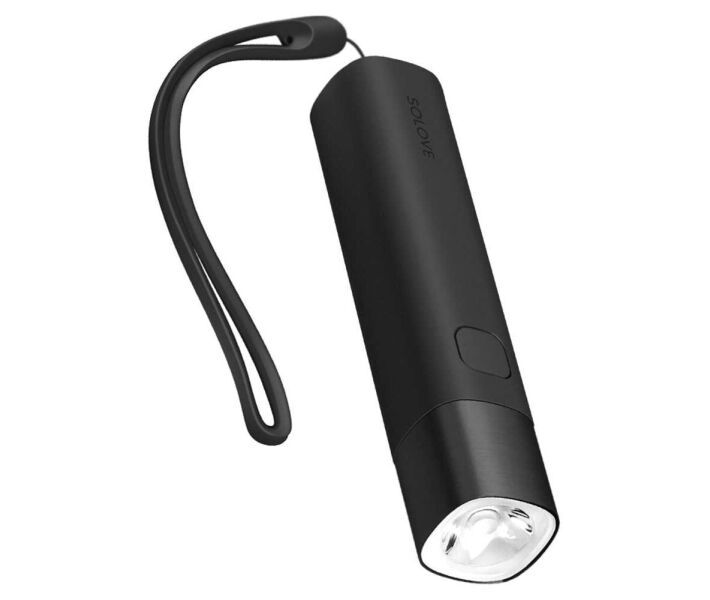 Портативный фонарик Xiaomi SOLOVE X3S с функцией Power Bank (Black)
Портативный фонарик Xiaomi SOLOVE X3S с функцией Power Bank (Black)