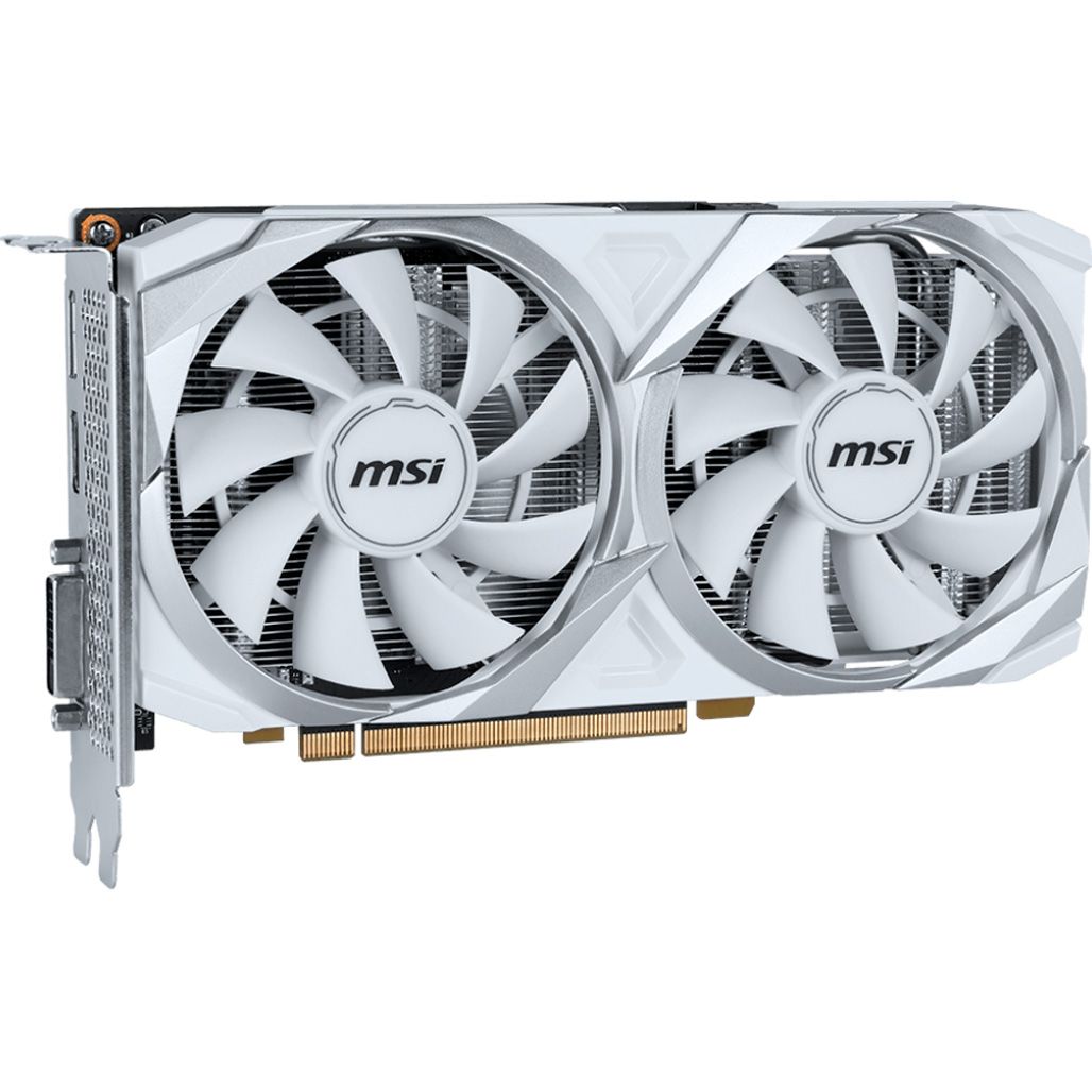 Відеокарта MSI GeForce RTX 3050 VENTUS 2X XS WHITE OC 8GB (RTX 3050 VENTUS 2X XS WHITE 8G OC) UA