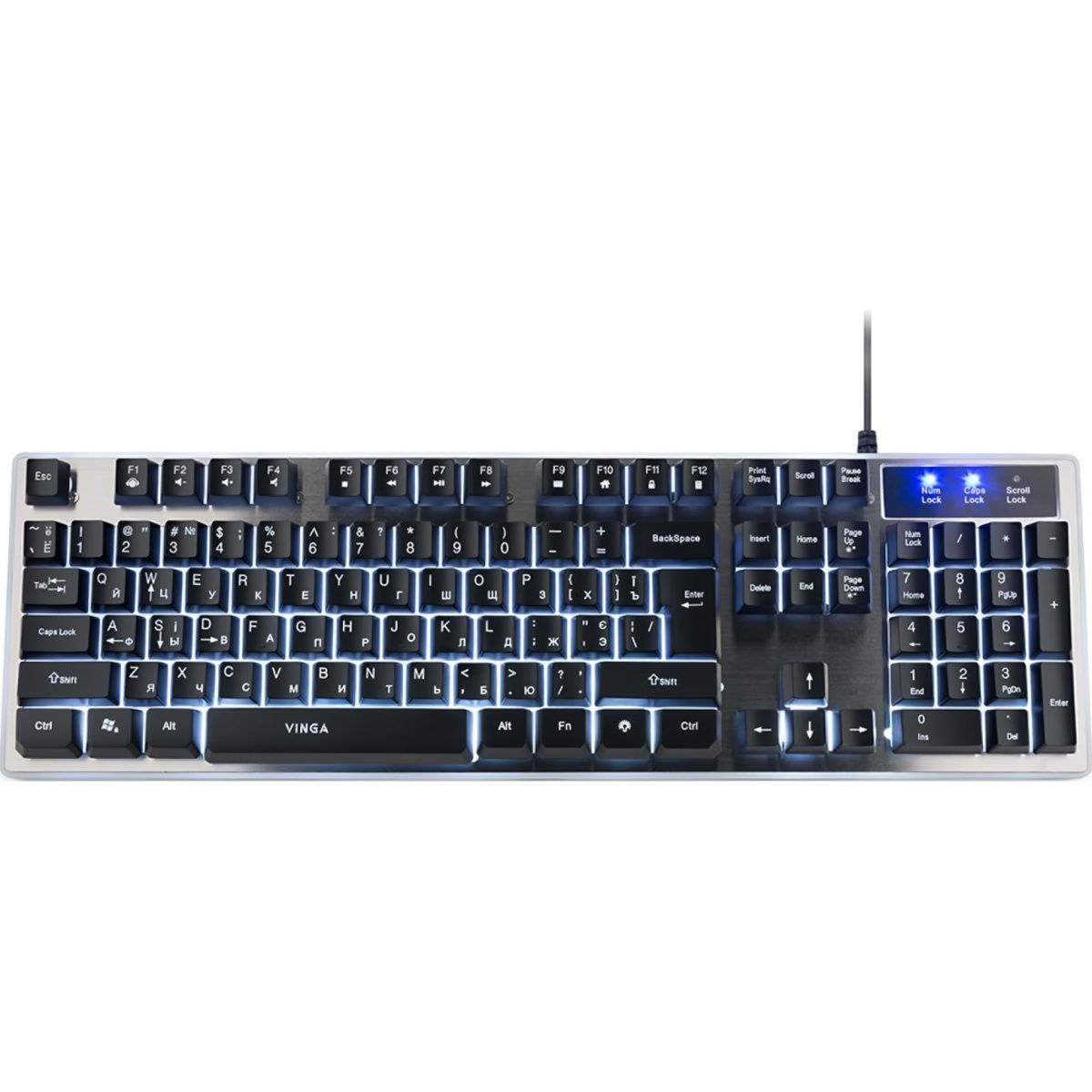 

Клавиатура Vinga KBG839 Black