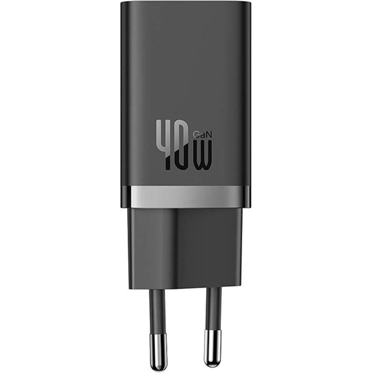 Мережевий зарядний пристрій Baseus GaN5 Pro 40W 2xUSB-C Black (CCGP180101)