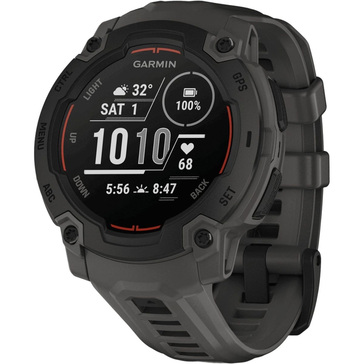 

Смарт-часы Garmin Instinct E 45mm Black with Charcoal Band (010-02933-00)