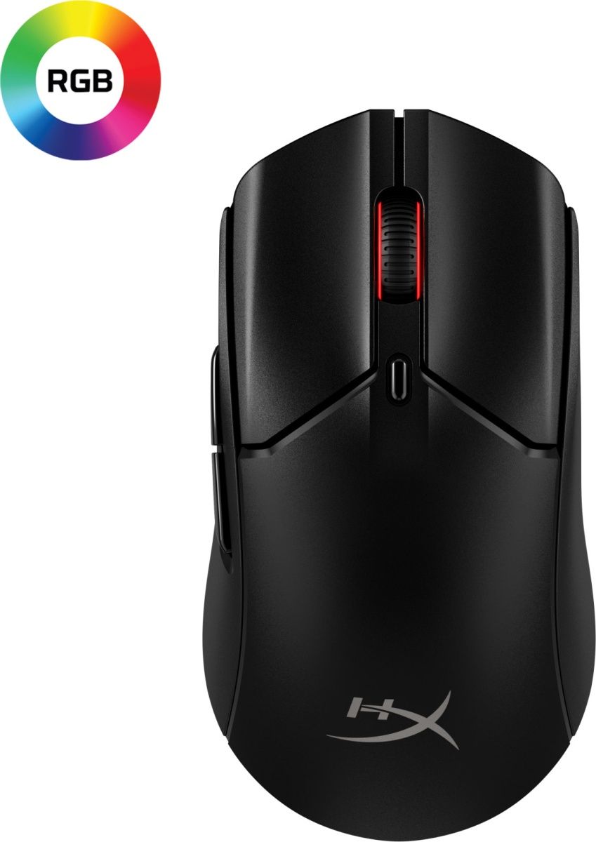 Миша бездротова HyperX Pulsefire Haste 2 Wireless Black (6N0B0AA)