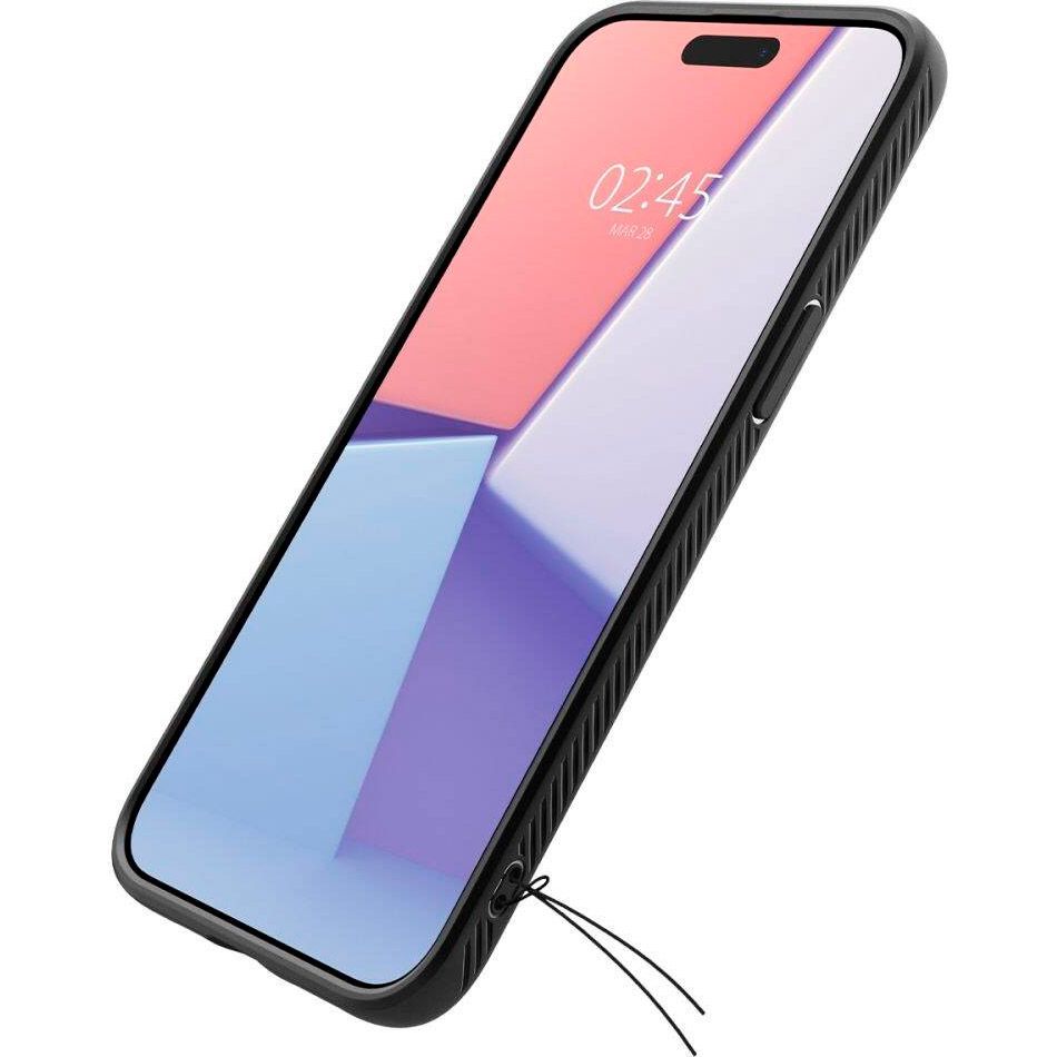 Чохол Spigen Liquid Air Case для Apple iPhone 15 Pro Matte Black (ACS06704)