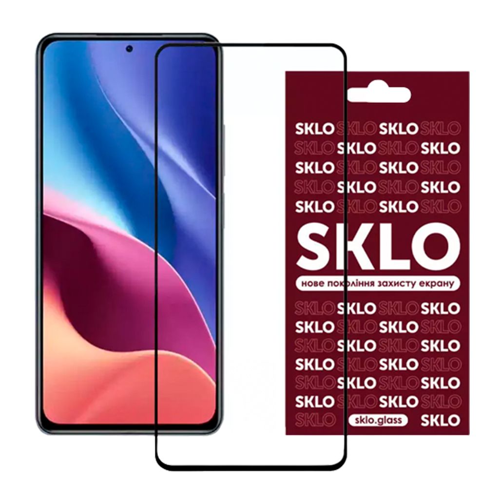 

Защитное стекло SKLO Xiaomi Redmi 10/Note 10 5G/Poco M3 Pro/Redmi Note 11 4G 3D Full Cover Tempered Glass (Black)