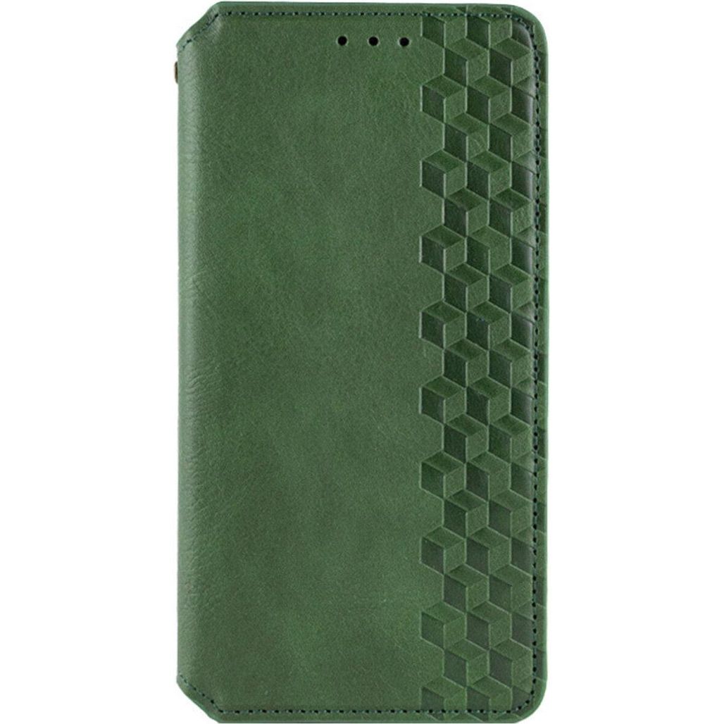 

Чехол-книжка Rubic Leather Case для Redmi Note 13 4G Green
