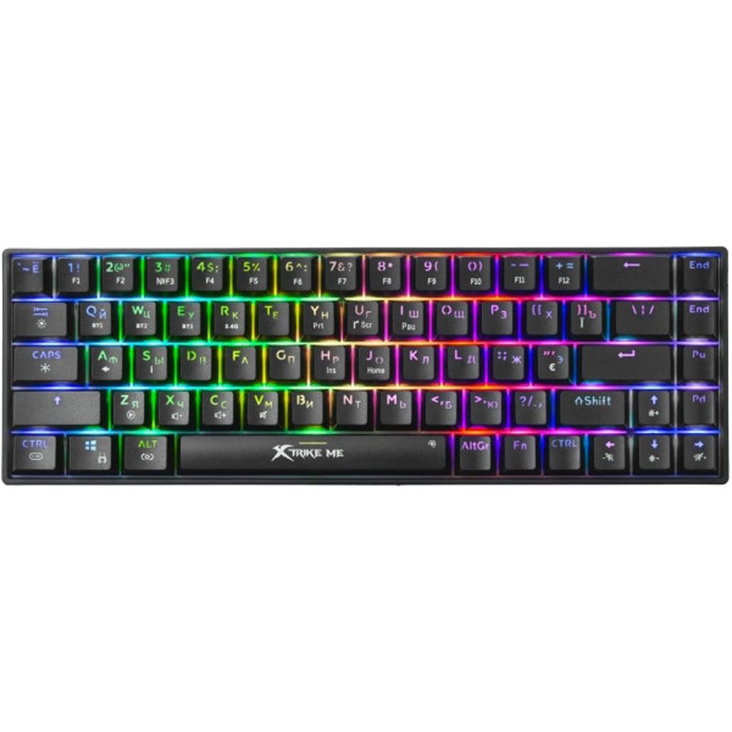 

Клавіатура XTRIKE ME GK-995W RGB Wireless (GK-995WBKUA)