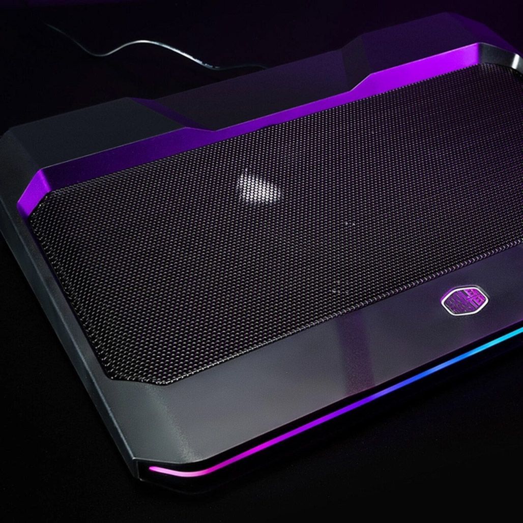 Підставка для ноутбука Cooler Master Notepal X150 Spectrum Black (MNX-SWXB-10NFA-R1)