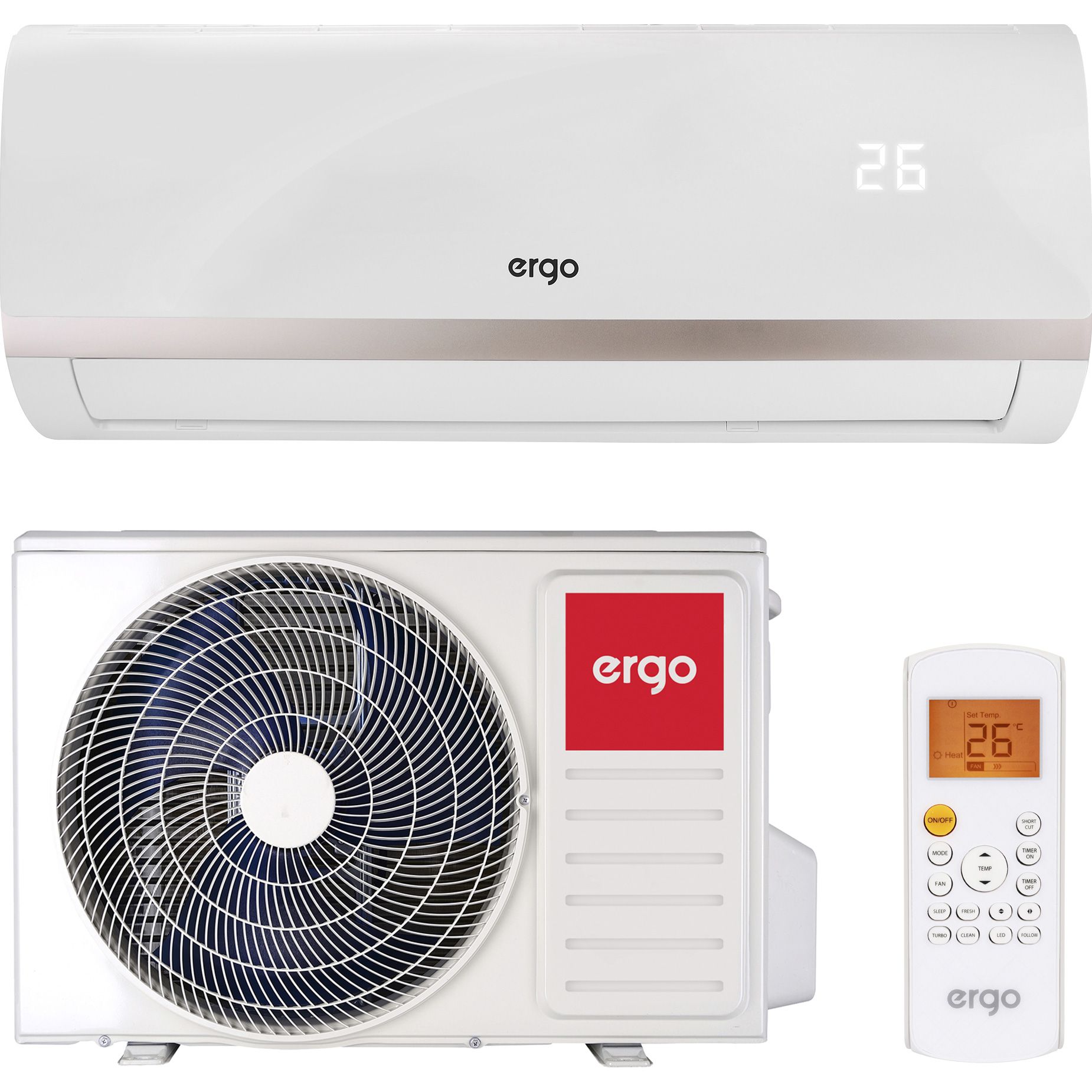 

Спліт-система Ergo Smart ACI-1235 SWH Wi-Fi