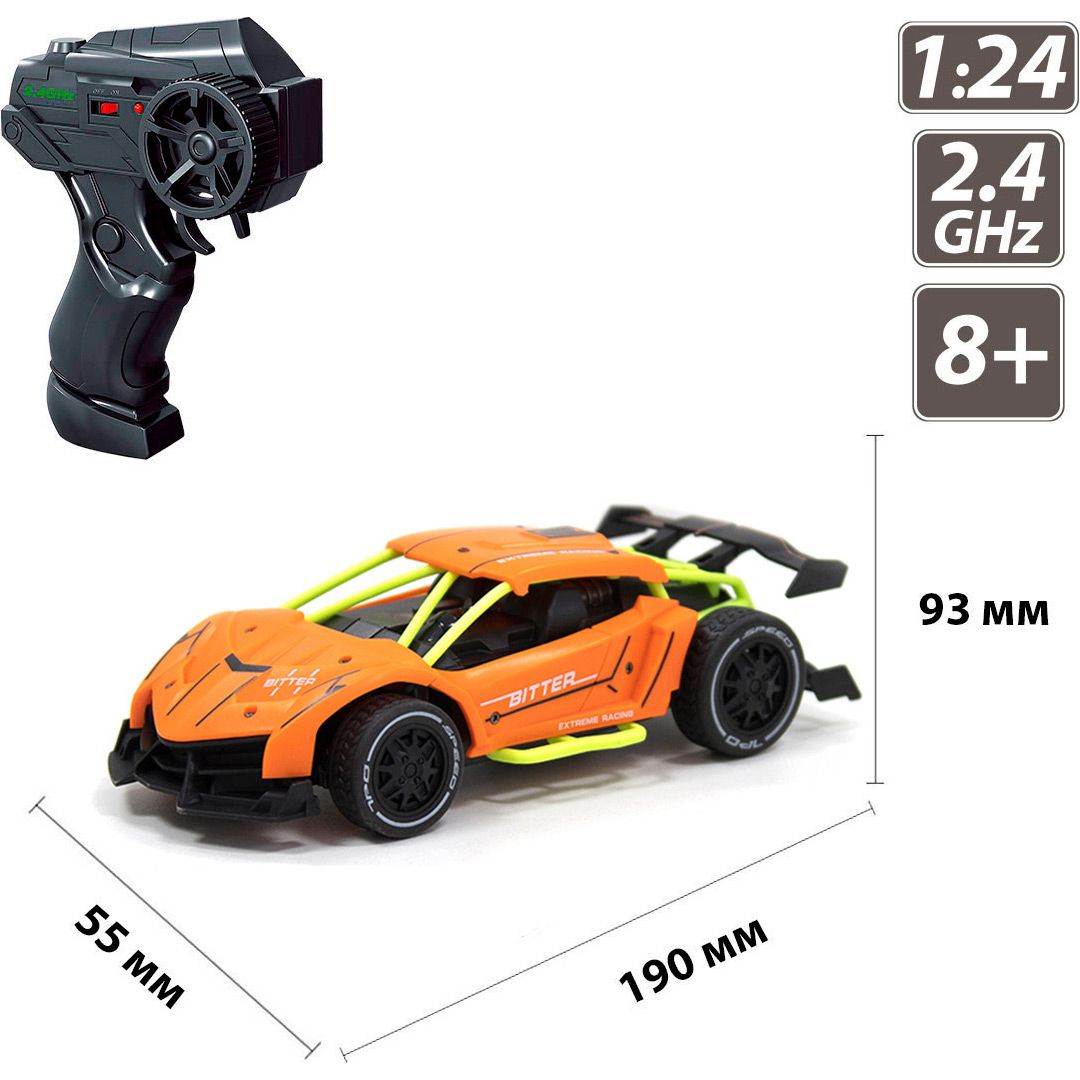 Машинка на радіокеруванні Sulong Toys 1:24 Speed Racing Drift Bitter Orange (SL-291RHO)