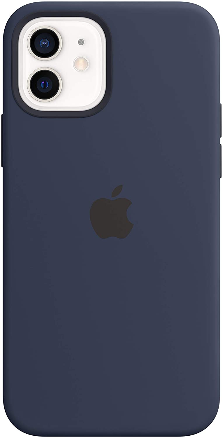 Чохол Silicone Case з MagSafe для Apple iPhone 12/12 Pro (Deep Navy) ААА