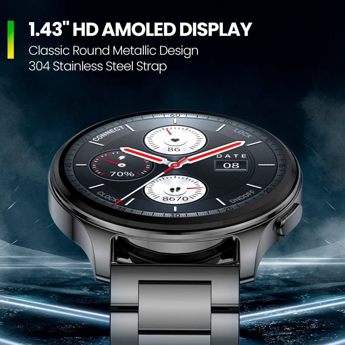 Смарт-годинник Amazfit Pop 3R Metallic Silver