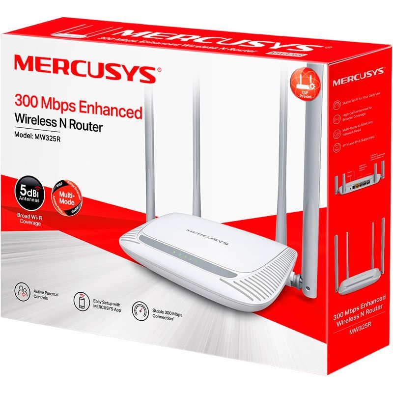 Бездротовий маршрутизатор (роутер) Mercusys MW325R