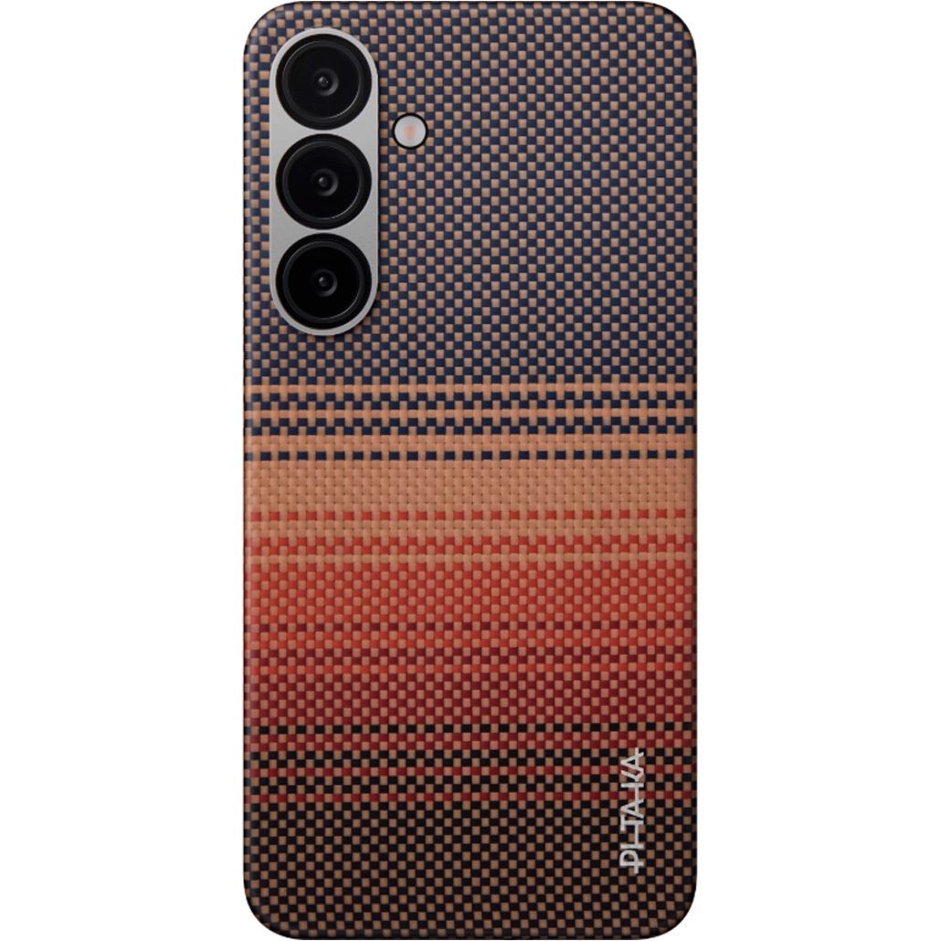 

Чехол Pitaka Tactile Woven MagEZ для Samsung Galaxy S25 Sunset (KS2503)