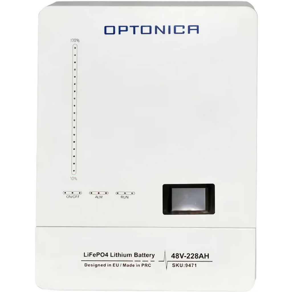

Акумулятор Optonica LiFePO4 48V (48V/228Ah/10944Wh) (O-LiFePO4-228-48-15s)