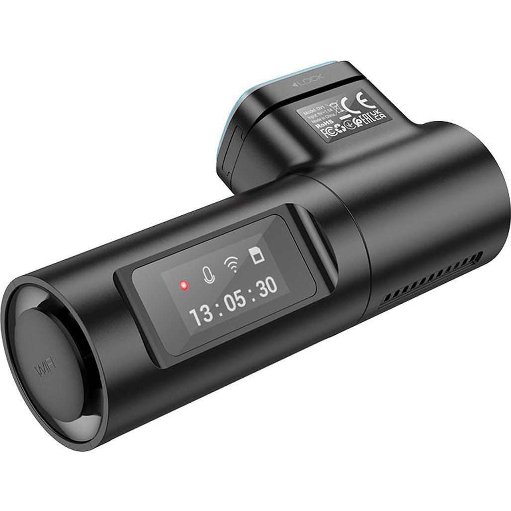 

Автомобільний відеореєстратор Hoco DV1 Driving Recorder Black