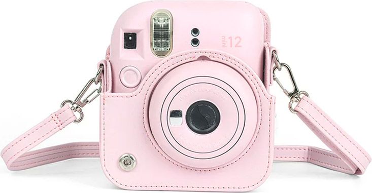 Чехол для фотокамер моментальной печати Fujifilm Instax Mini 12 Pink [87013] 