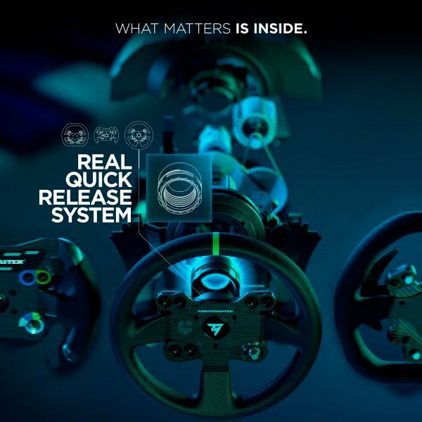 Ігрове кермо з педалями Thrustmaster TX RW Leather Edition для XBOX Series X/S, One, PC (4460133)