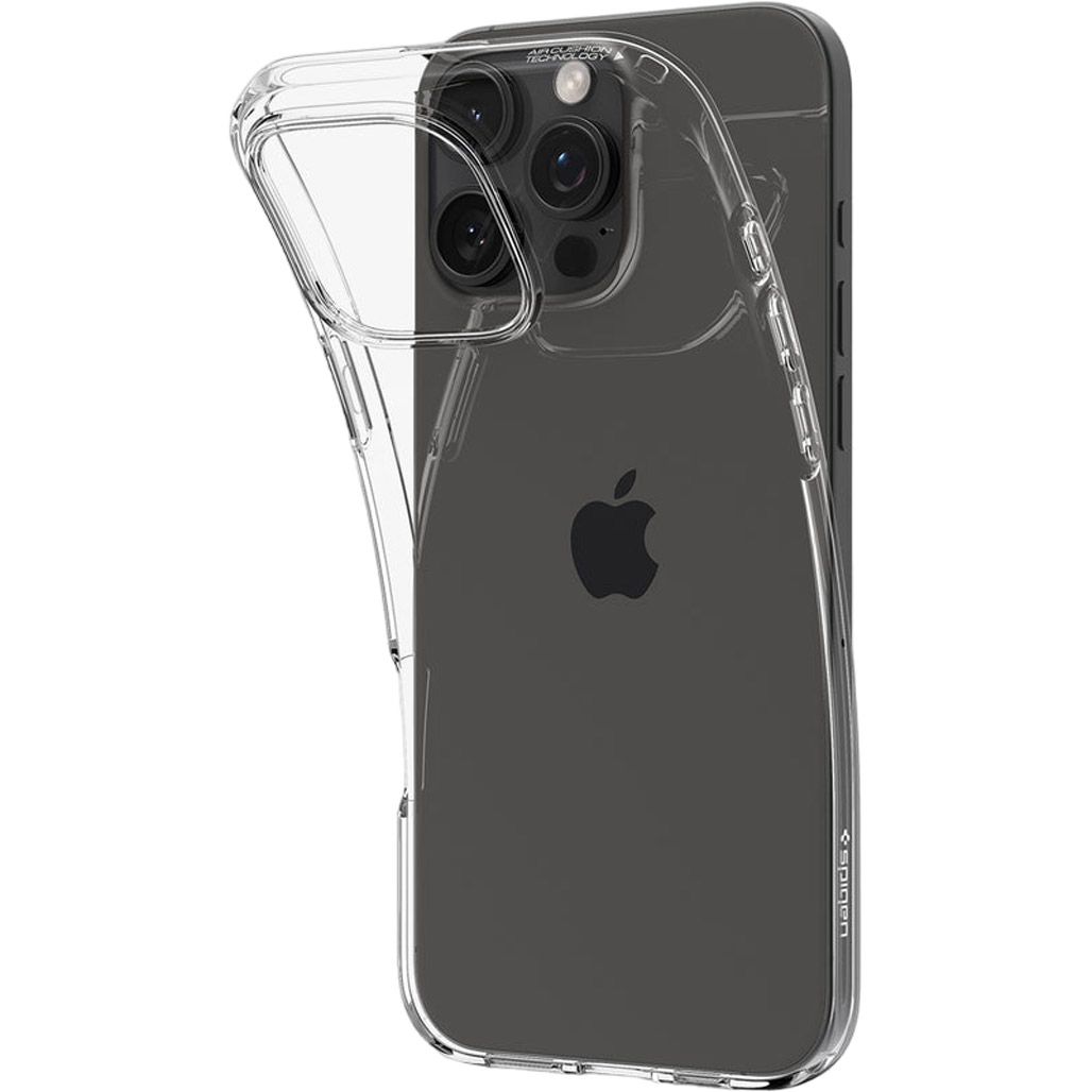 Чохол Spigen Liquid Crystal для Apple iPhone 16 Pro Crystal Clear (ACS08112) 