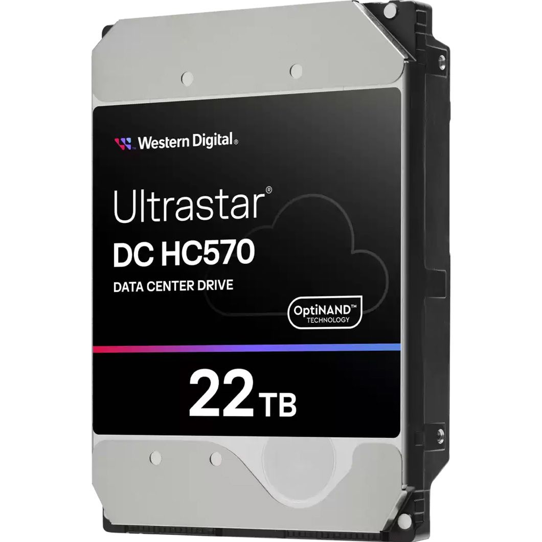 

Жорсткий диск 3.5" WD Ultrastar DC HC570 22TB SATA 512MB (WUH722222ALE6L4/0F48155)