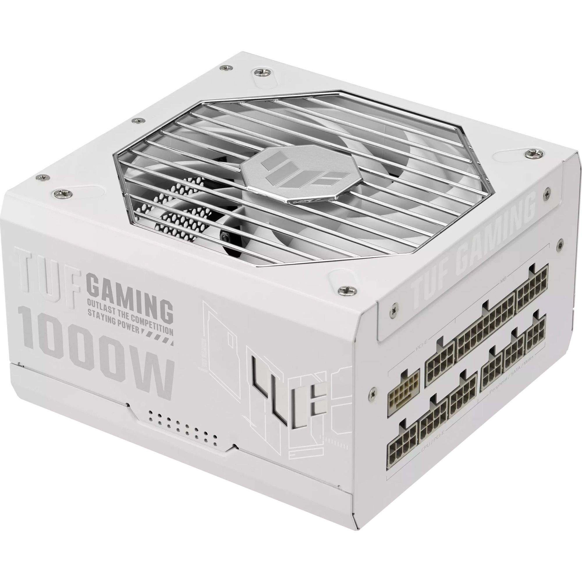 

Блок живлення Asus TUF Gaming 1000W Gold White Edition (90YE00S5-B0NA00)