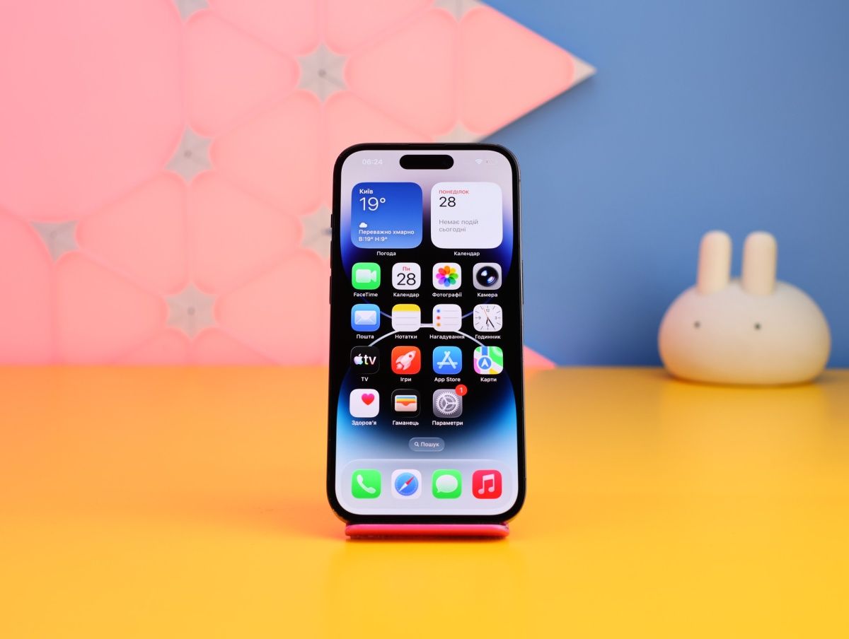 Смартфон Apple iPhone 14 Pro 128GB Space Black (MPXV3) Б/У фото 2