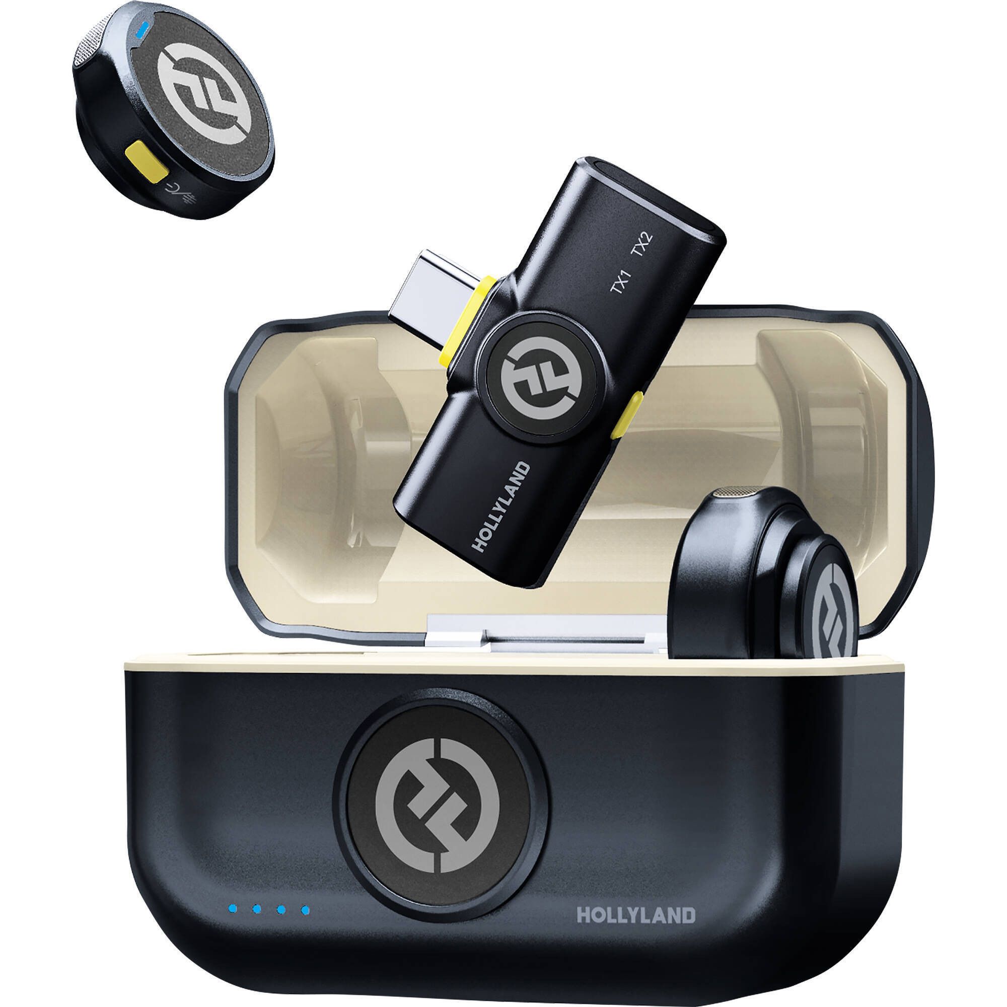 

Микрофонная радиосистема Hollyland Lark M2 Duo with USB-C RX Black