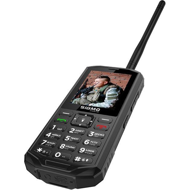 Мобільний телефон Sigma mobile X-treme PA68 Wave Black UA-UCRF (4827798466612)