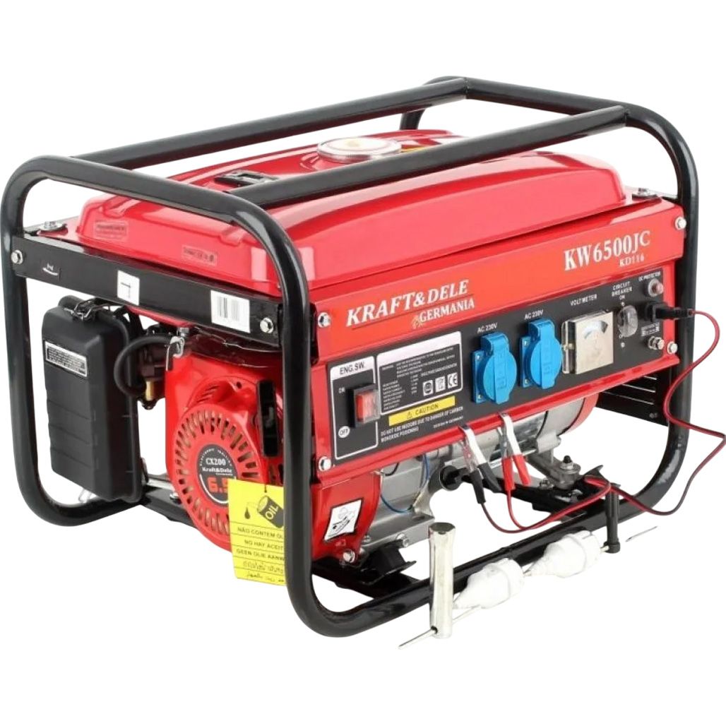 

Генератор бензиновый Kraft&Dele KW-6500JC (KD-116)
