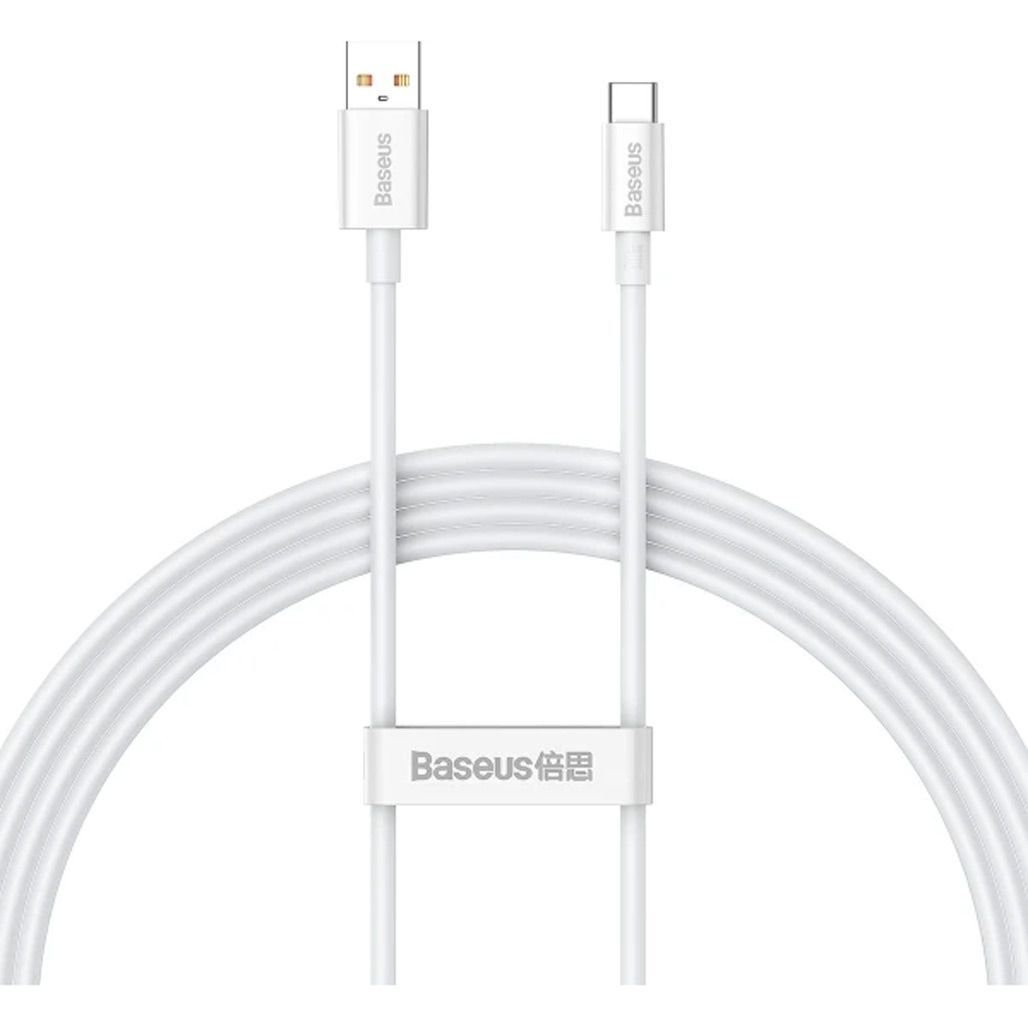 

Кабель Baseus Superior Series Fast Charging USB-А to USB-С 1.5m White (P10320102214-02)