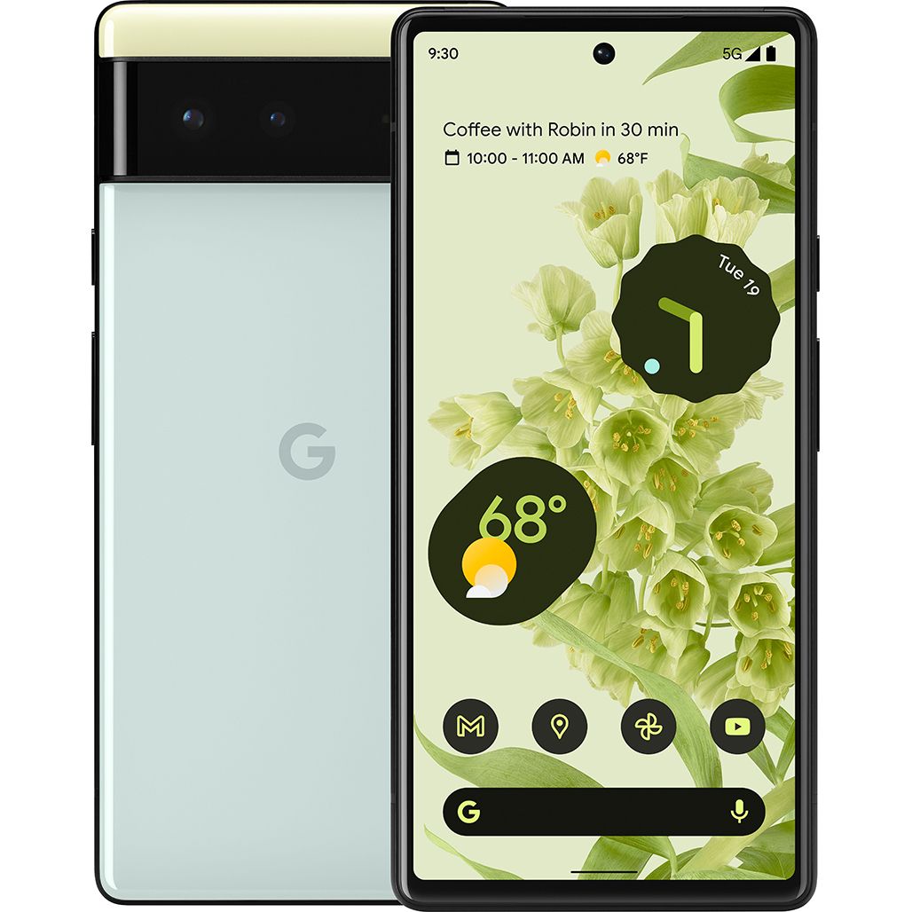

Смартфон Google Pixel 6 8/256GB (Sorta Seafoam) US
