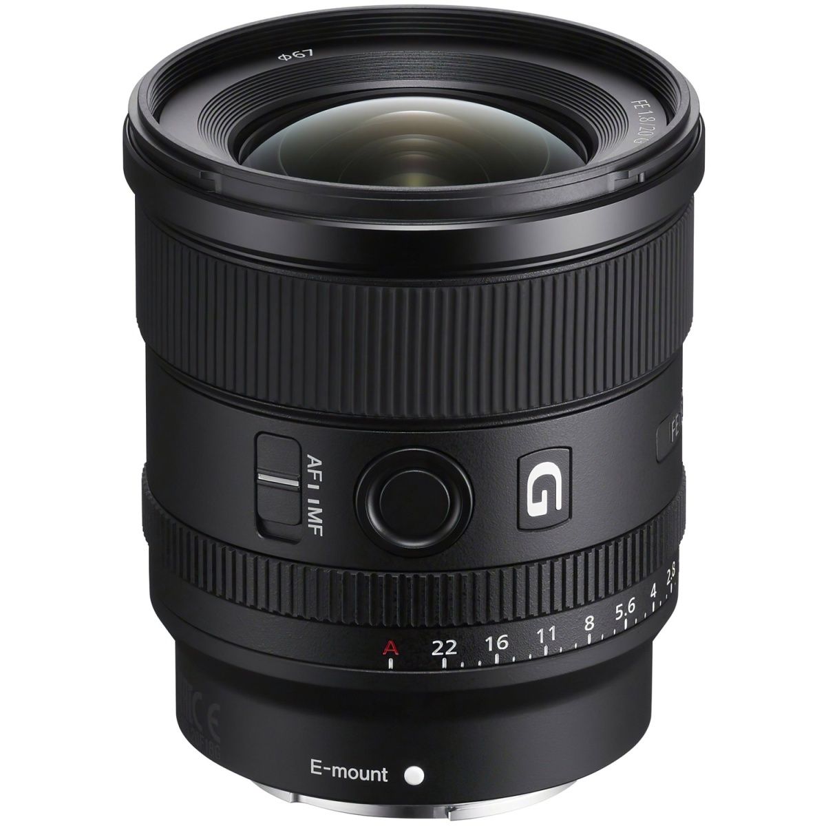 

Об'єктив Sony FE 20mm f/1.8 G (SEL20F18G.SYX)