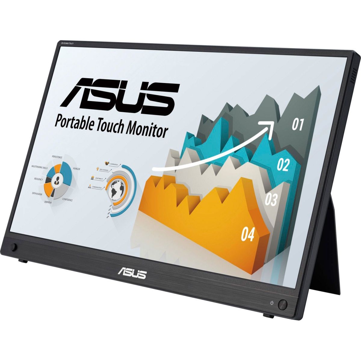 Портативний монітор Asus ZenScreen Touch MB16AHT (90LM0890-B01170) EU
