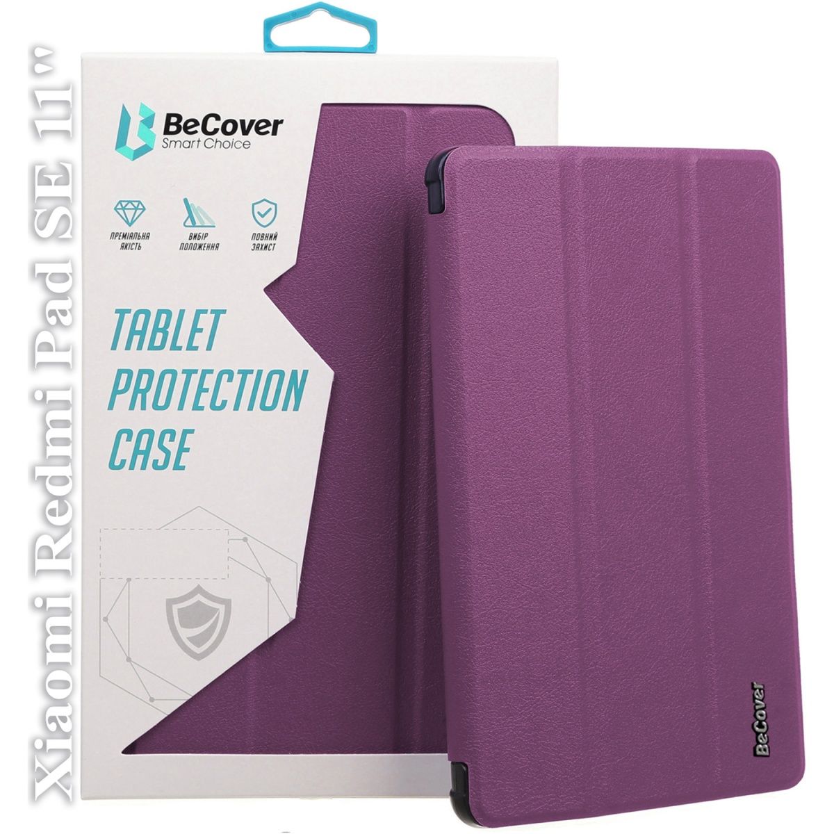 Чохол-книжка BeCover Smart Case для Xiaomi Redmi Pad SE 11`` Purple (709872)