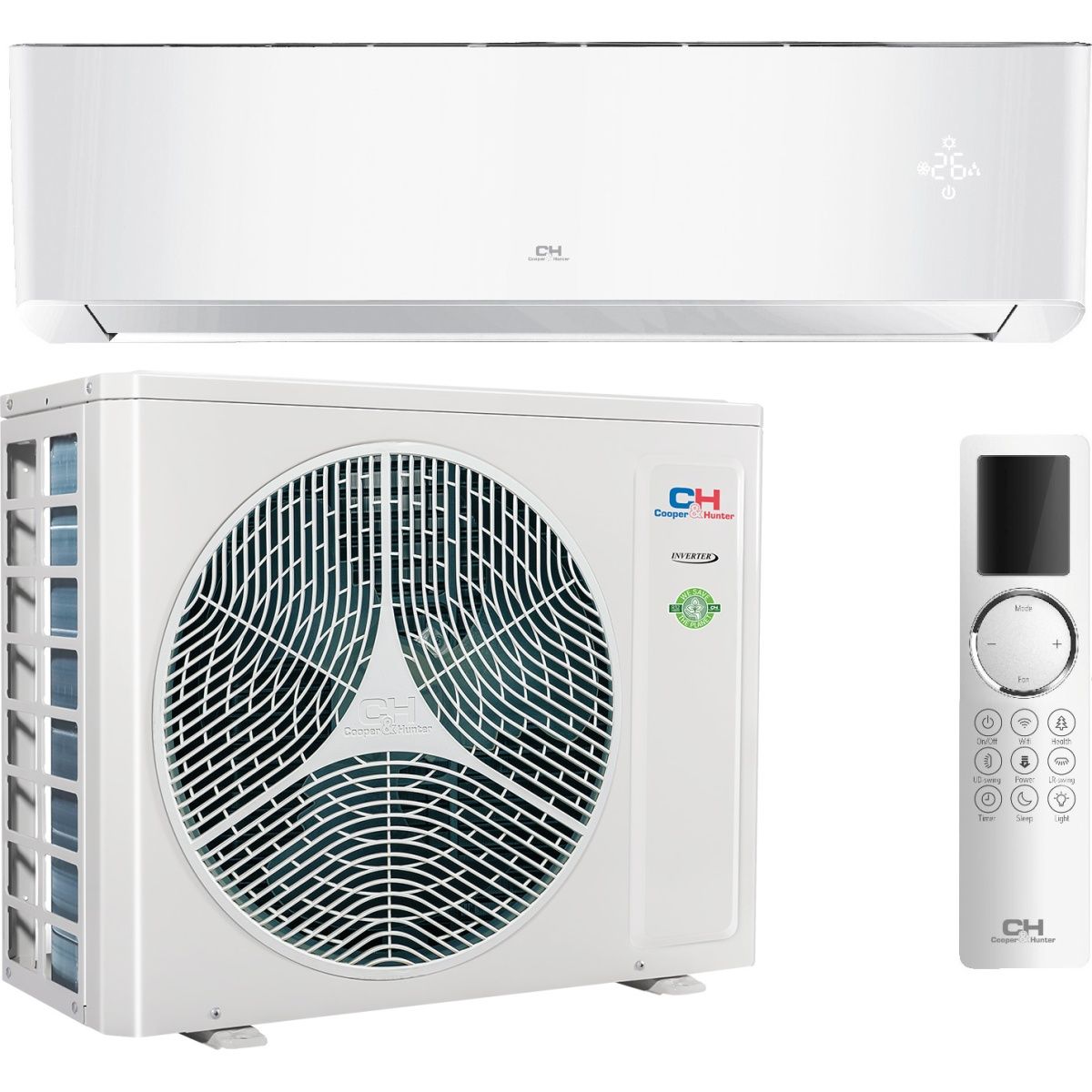 

Спліт-система Cooper&Hunter Supreme Continental Gen VI CH-S12FTXAL2-WP White