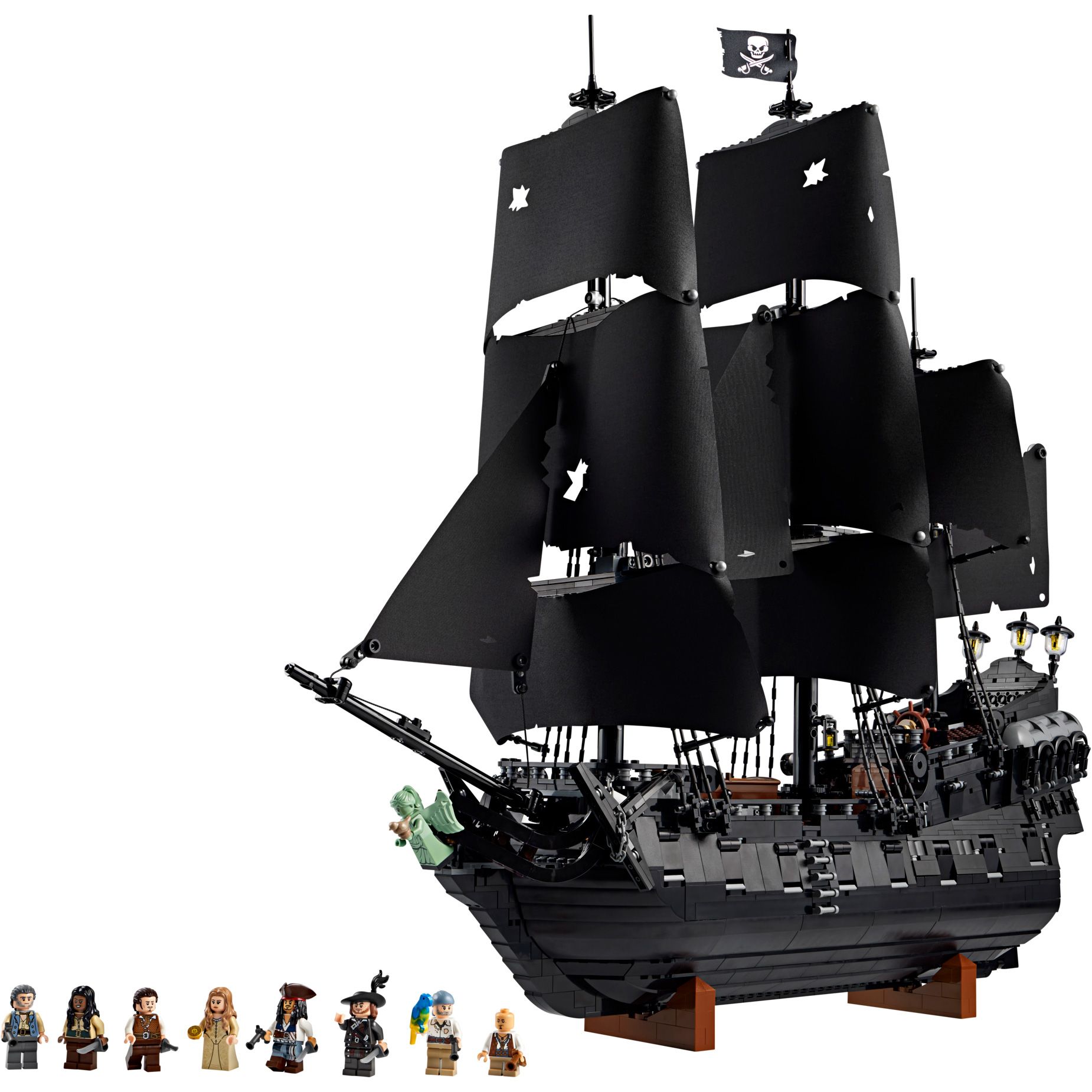 Конструктор LEGO Icons Пиратский корабль капитана Джека Воробья (10365)
