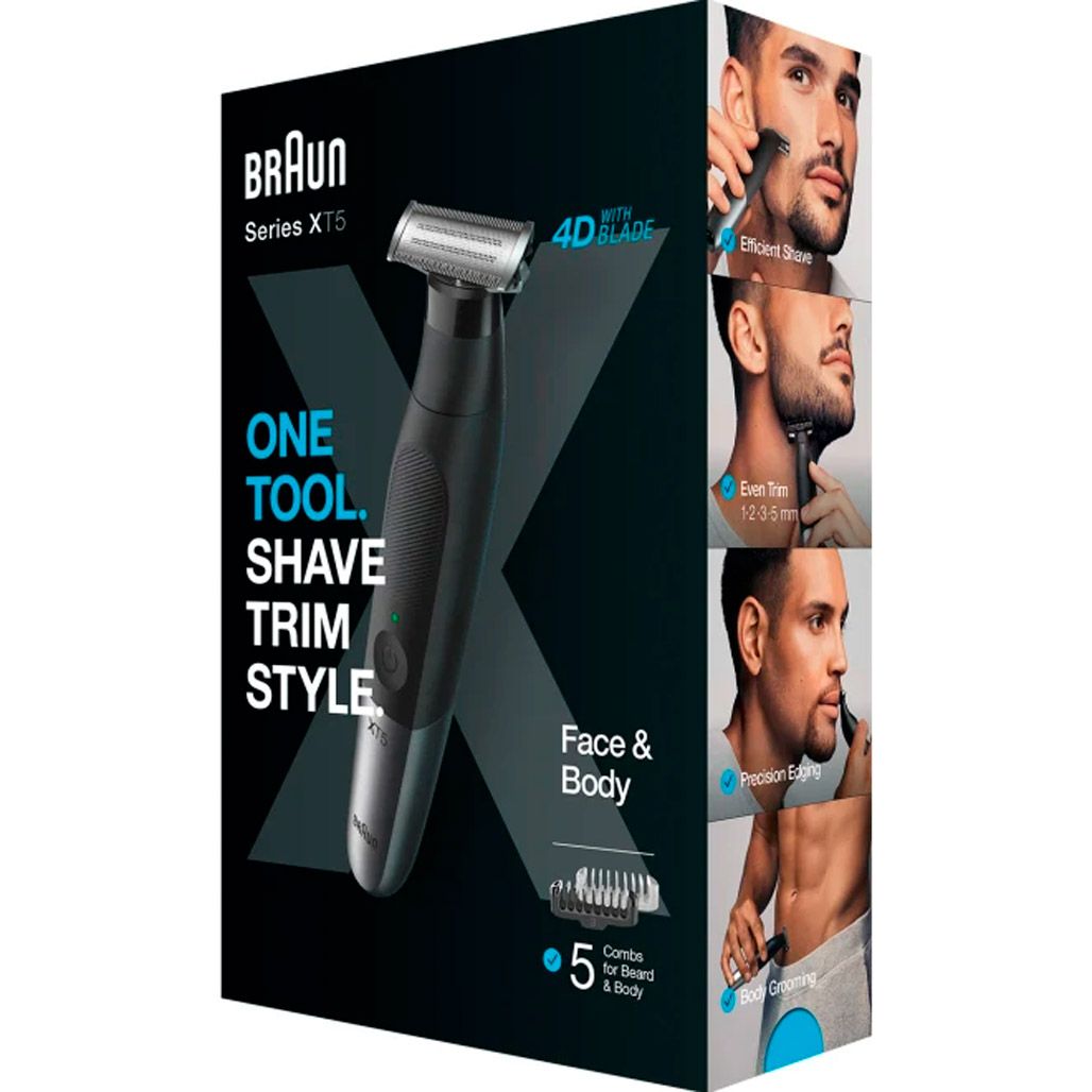 Тример для бороди та вусів Braun Series X XT5100