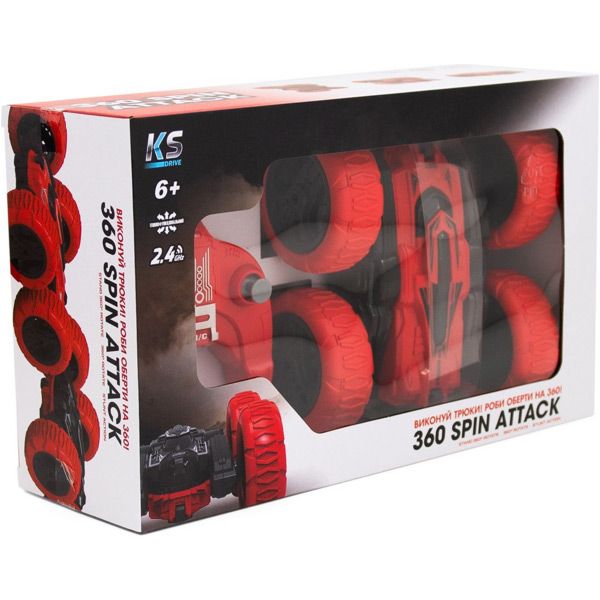 Машинка на радіокеруванні KS Drive Stunt Car Red (STURBWB)