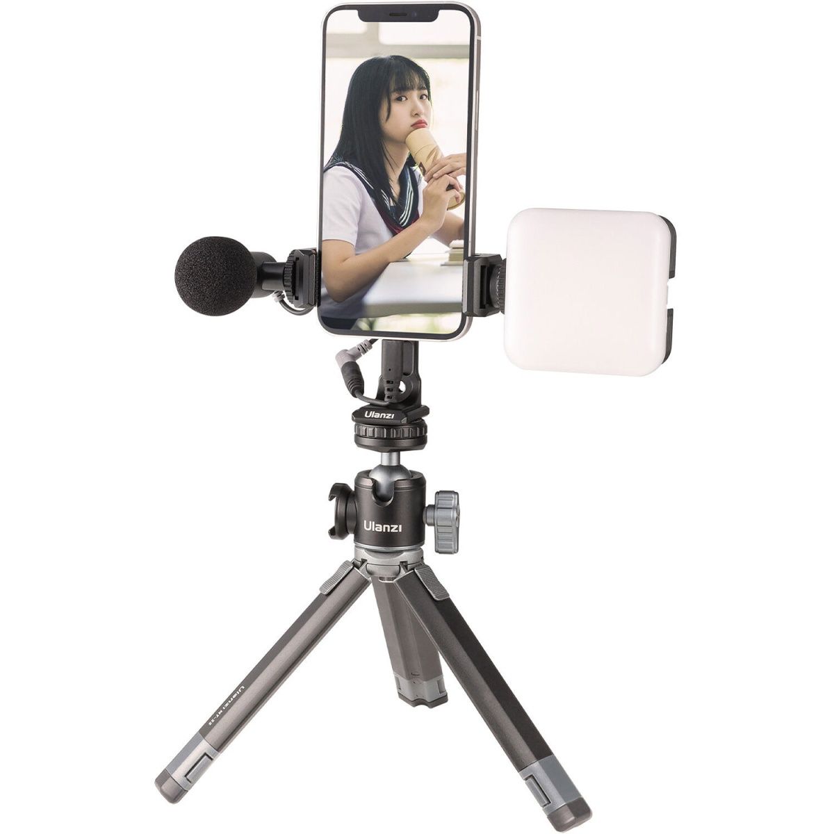 Тримач для телефону Ulanzi ST-27 Metal Phone Tripod Mount Clip
