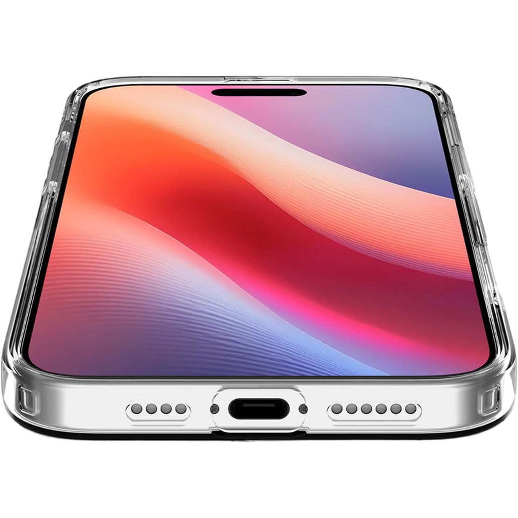 Чохол Spigen Liquid Crystal Glitter для Apple iPhone 16 Pro Max Crystal Quartz (ACS07985)