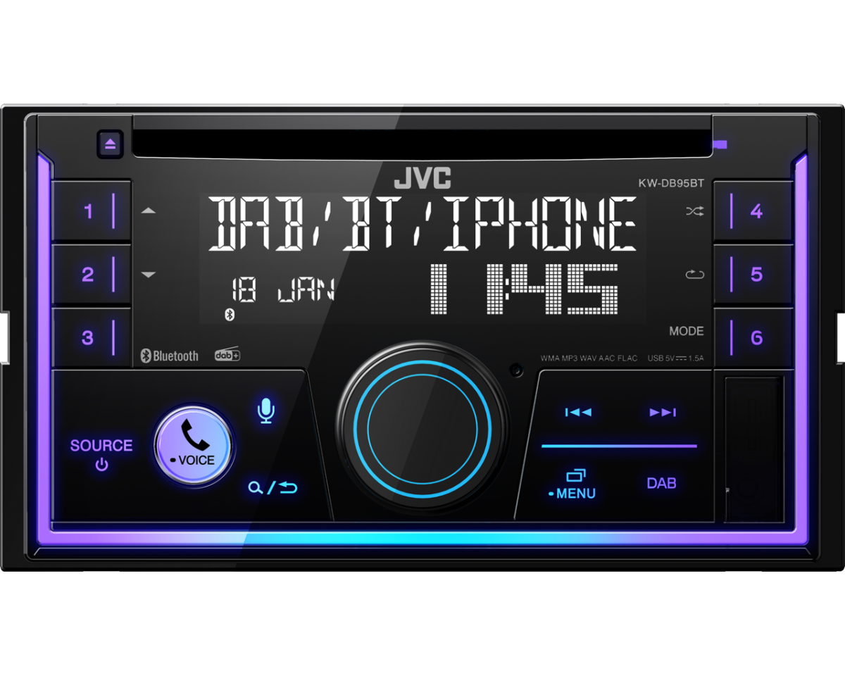Автомагнітола JVC KW-DB95BT