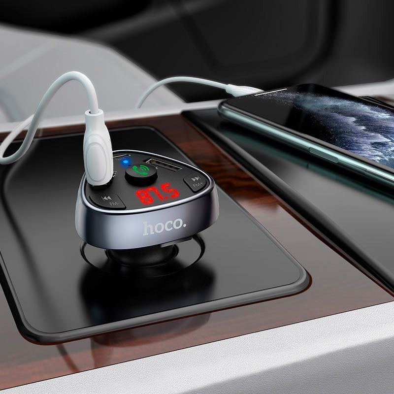 FM-трансмітер Hoco E51 Road treasure BT FM Transmitter (730350)