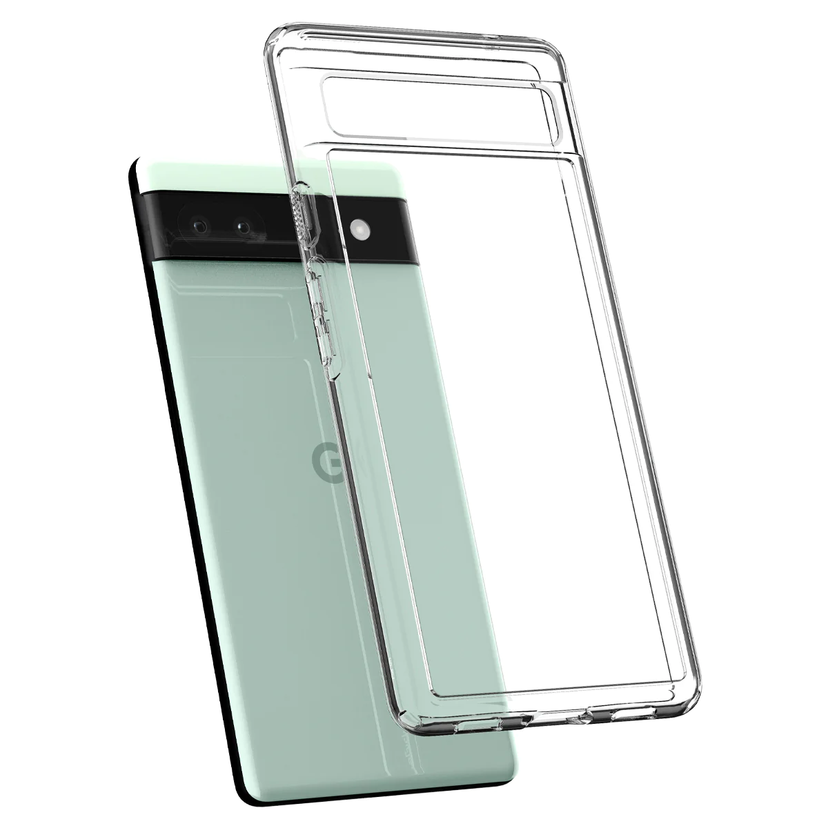 Чохол Spigen Ultra Hybrid для Google Pixel 6a Crystal Clear (ACS04477)