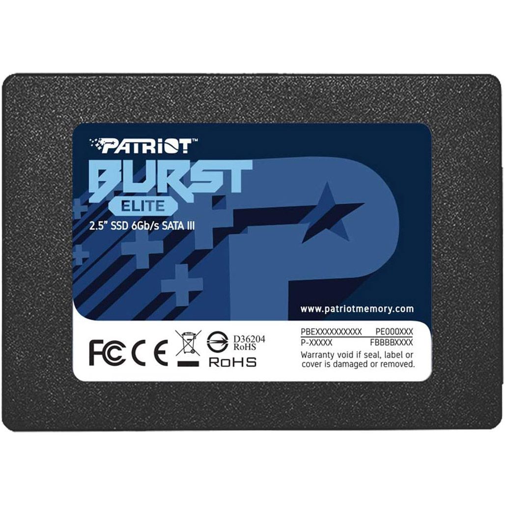 

SSD накопитель Patriot Burst Elite 120GB (PBE120GS25SSDR)