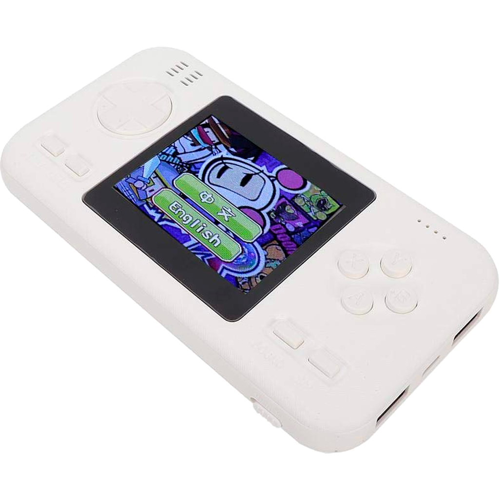 

Ретро ігрова приставка SUP G-416 Game Box Portable 416-games + Power Bank (White)