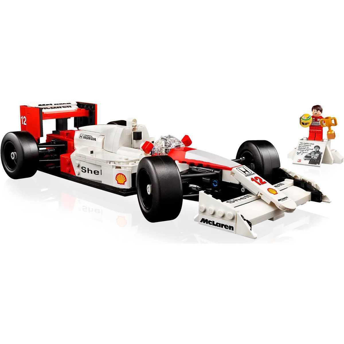 Конструктор LEGO Icons McLaren MP4/4 и Айртон Сенна (10330)