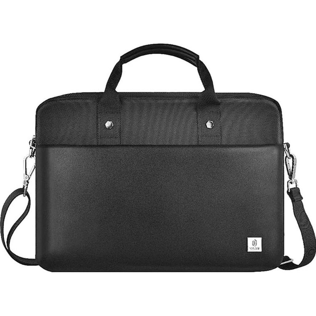 

Сумка для ноутбука WiWU Hali Laptop Bag for MacBook 14` Black (6976195091748)