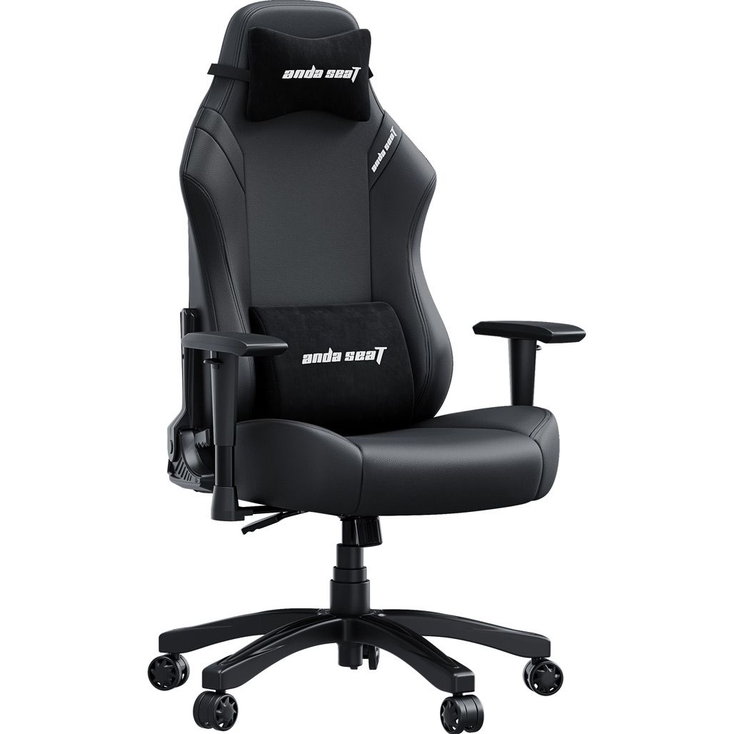 Геймерське крісло Anda Seat Luna L Leather Black (AD18-44-B-PV/C)