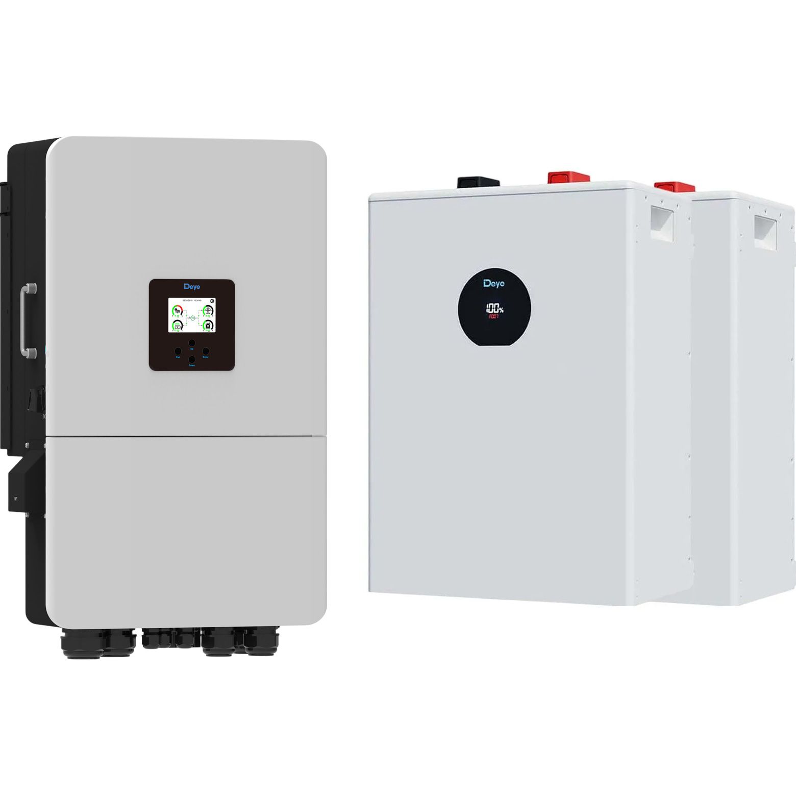 

Система хранения энергии Deye SUN-15K-SG05LP3-EU-SM2 15kW + 2 АКБ SE-F12-C 23.6 kWh (51.2V/230Ah/11800Wh)