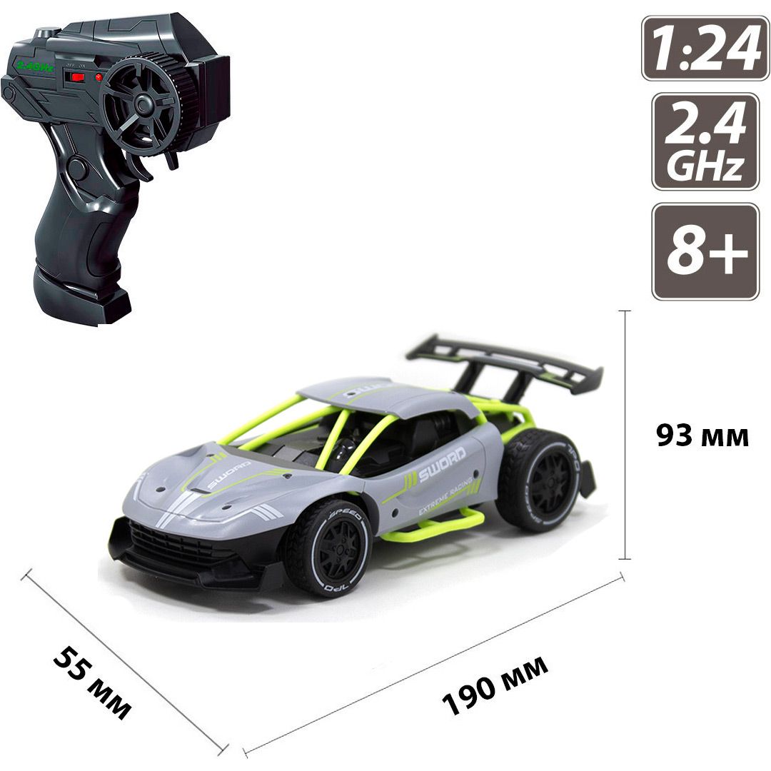 Машинка на радіокеруванні Sulong Toys 1:24 Speed Racing Drift Sword Gray (SL-289RHG)