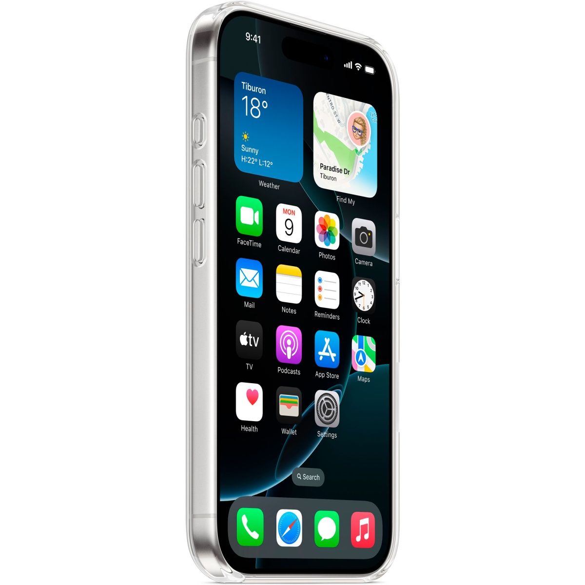 Чохол Clear Case with MagSafe для Apple iPhone 16 Pro Transparent AAA 